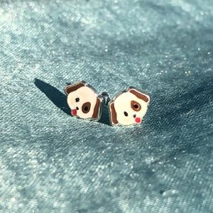 NEW 925 Sterling Silver Puppy Earrings🐶